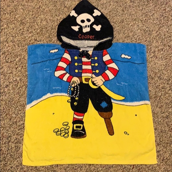 Other - Cooper Pirate Bath Beach Towel personalized Youth